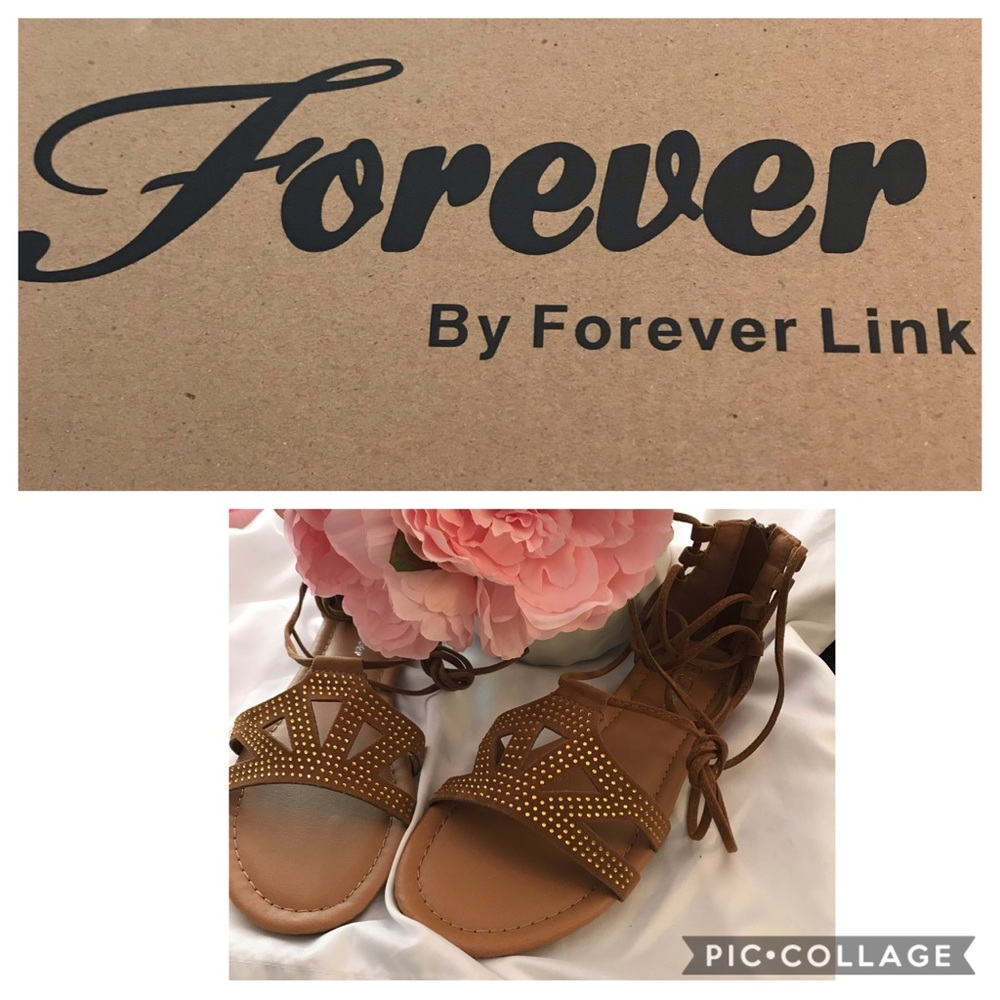 Forever Link Tie Back Sandals